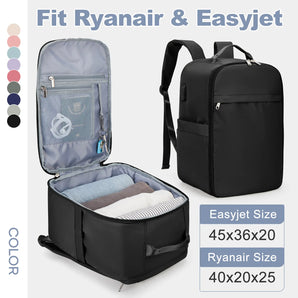 Ryanair Stylish Cabin Travel Backpack: Laptop Compartment, Air Travel Friendly  computerlum.com   