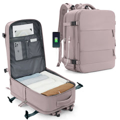 Easyjet Stylish Aeroplane Laptop Backpack: Hands-Free Travel & Secure Protection