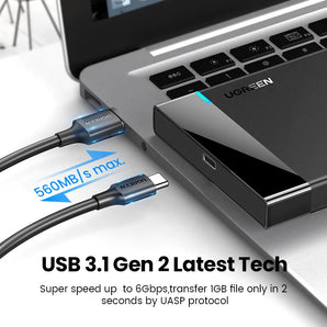 UGREEN SATA SSD USB 3.0 Case: High-Speed External Drive  computerlum.com   