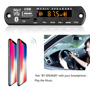 Bluetooth Car Audio Module: Seamless Wireless Music Streaming & FM Radio Support  computerlum.com   