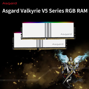 Asgard Valkyrie DDR4 RAM: Elevate Desktop with RGB Boost  computerlum.com 8GBx2 3200MHz  
