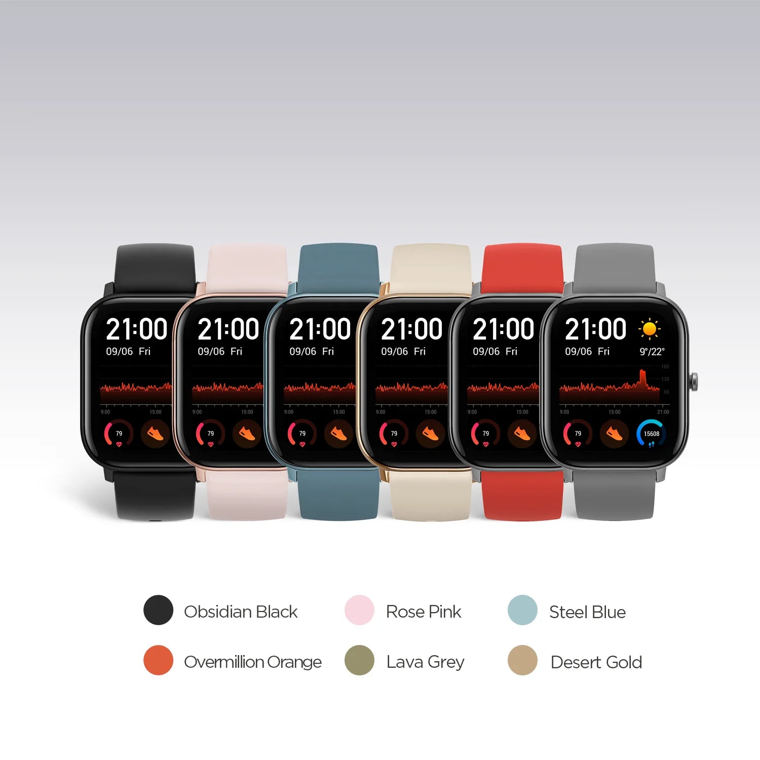 Amazfit GTS Smart Watch: Stylish Waterproof GPS Smartwatch for Men with Long Battery  computerlum.com   