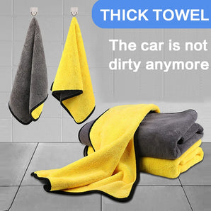 Thicken Microfiber Car Cleaning Cloth Set: Professional Detailing Kit  computerlum.com   