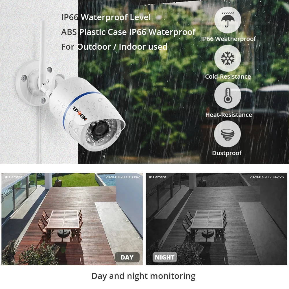 4MP 1080P Outdoor WiFi Home Security Camera: Advanced Surveillance Solution  computerlum.com   