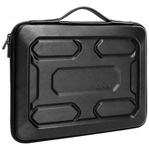 Ultimate Shockproof Laptop Sleeve with Waterproof PU Leather Shell  computerlum.com   