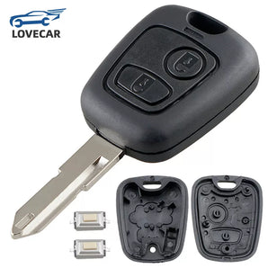 Remote Car Key Shell Replacement Cover: Durable ABS Material & Micro Switches.  computerlum.com   
