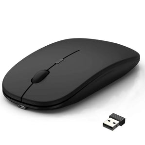 Wireless Rechargeable Mouse: Silent Slim Mini for Home/Office  computerlum.com   
