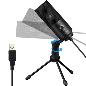 Fifine USB Condenser Microphone: Premium Quality for Laptop Recording  computerlum.com   