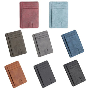 RFID Blocking Leather Wallet: Stylish Card Holder Purse - Perfect Gift Choice  computerlum.com   