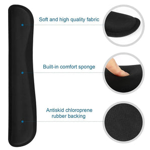 Memory Foam Wrist Rest Set: Comfortable Support for Office and Gaming  computerlum.com   