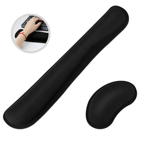 Memory Foam Wrist Rest Set: Comfortable Support for Office and Gaming  computerlum.com   