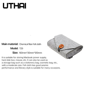 UTHAI T29 Portable Tech Organizer: Secure Your Digital Gear  computerlum.com   
