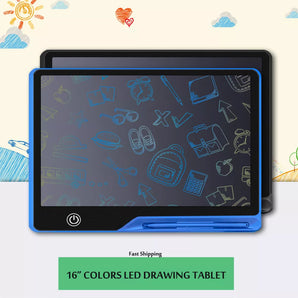 16Inch LCD Writing Tablet: Creative Kids Drawing Board & Fun Doodle Pad  computerlum.com   