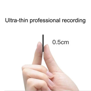 Ultra-Thin Mini Voice Recorder: Pro Dictaphone with Noise Reduction  computerlum.com   