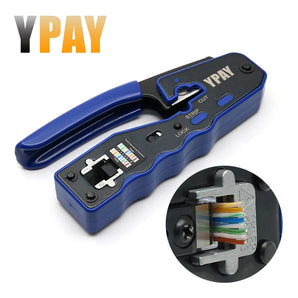 YPAY RJ45 Crimper: Premium Ethernet Cable Tool  computerlum.com   