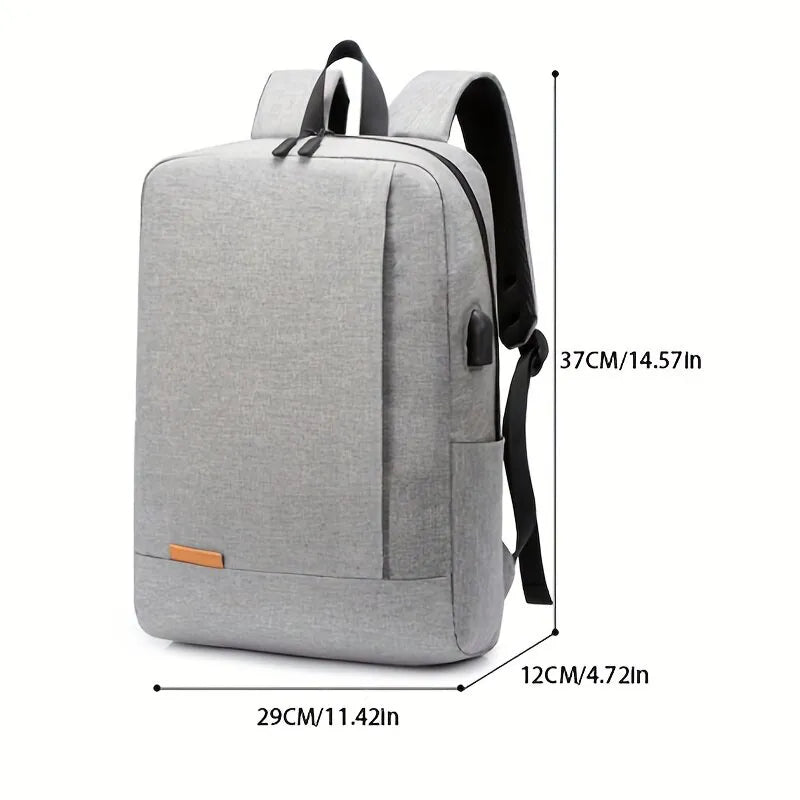 Lightweight Schoolbag Computer Backpack USB Charging with Laptop Protection: Travel Tech Gear  computerlum.com   