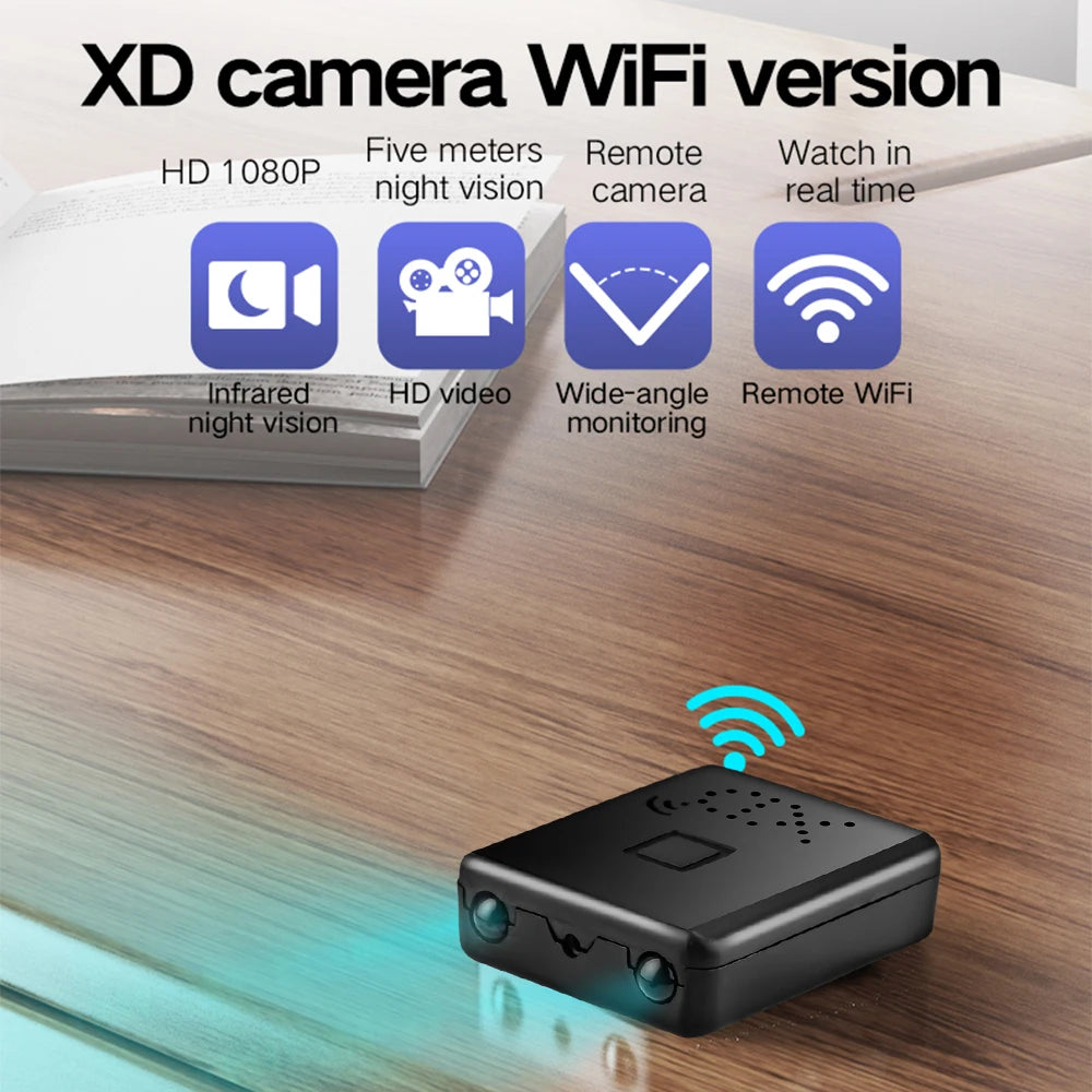 4K Mini WiFi Security Camera: Night Vision, Motion Detection, Remote Monitoring  computerlum.com   