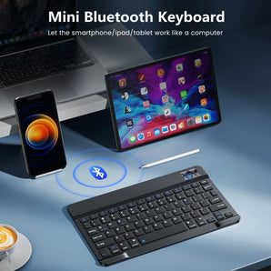 Bluetooth Keyboard: Multilingual Typing Solution with Long Battery Life  computerlum.com   