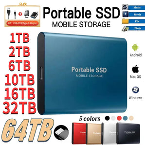 New 1TB SSD External Drive - Lightning-Fast Storage for Laptop/Desktop/Mac  computerlum.com   