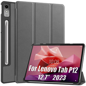 Lenovo Tab P12 Tri-Fold Magnetic Cover for Xiaoxin: Stylish Protection & Stand功能  computerlum.com   