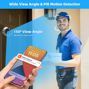 Magic Door Camera: Wireless Smart Doorbell with Motion Detection  computerlum.com   