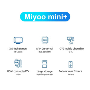 MIYOO Mini Plus Retro Handheld Console: Gaming Anywhere  computerlum.com   