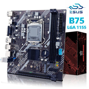 ZSUS B75 Motherboard: Enhanced PC Performance and Connectivity  computerlum.com Motherboards  