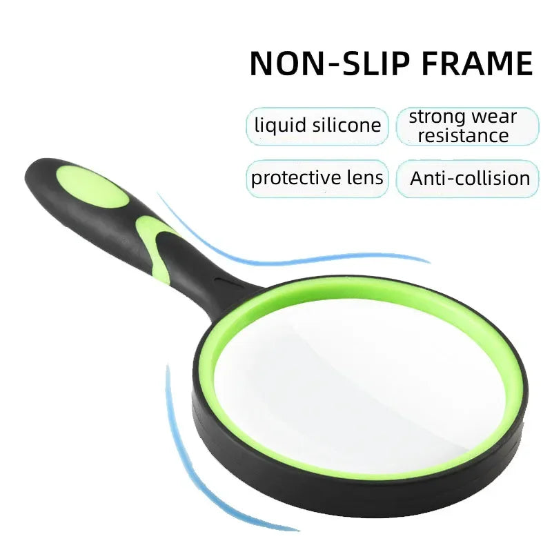 10X Magnifying Glass For Kids Seniors Handheld Reading Magnifier: Explore Science with Clarity  computerlum.com   