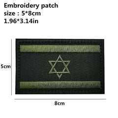 Army Rank 3D Embroidery Sewing Patch: High-Quality Tactical Gear Applique