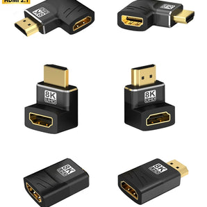 Ultimate 8K HDMI-compatible Cable Connector: High-Speed HDMI Adapter  computerlum.com   