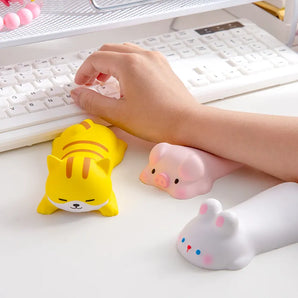 Cute Mouse Pad Wrist Rest: Ergonomic Arm Support for Desk  computerlum.com   
