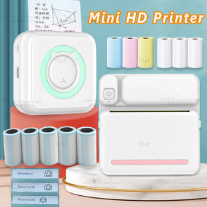 Mini Label Printer: Wireless Sticker Maker for On-the-Go Printing  computerlum.com   
