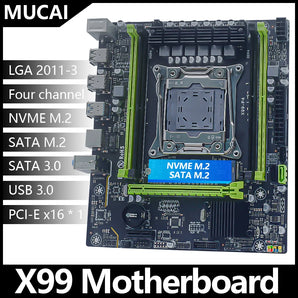 MUCAI X99 P4 Motherboard: Enhanced Intel Xeon Support & Performance  computerlum.com Motherboards  