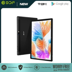 BDF Hot Sales 10.1 Inch Tablets Octa Core Android 11 Google Play 3G Phone Call Bluetooth WIFI 4GB RAM 64GB ROM Tablet Pc 5000mAh  ComputerLum.com   