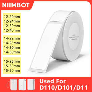 Niimbot White Sticker Paper: Professional Waterproof Label Printing  computerlum.com   