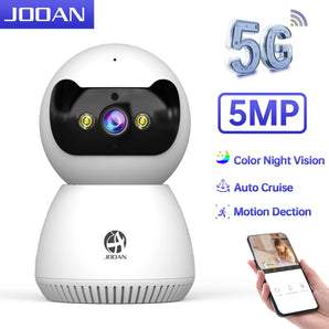 JOOAN IP Camera: Intelligent AI Tracking for Enhanced Home Safety  computerlum.com 5MP No Card EU plug 3.6mm | CZECH REPUBLIC