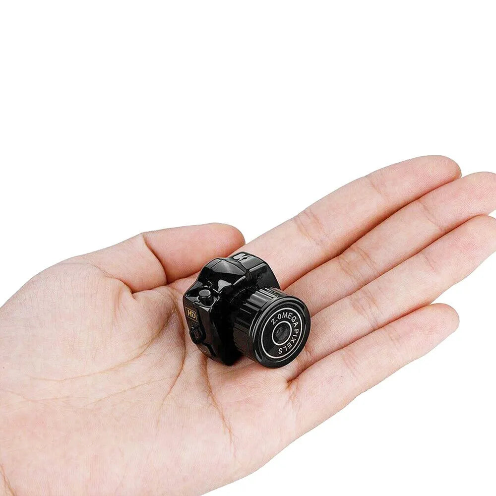Tiny Mini Camera Portable Video Audio Recorder Webcam Safety Micro Camcorder Small DV DVR Security Secret Nanny Sport Micro Cam: HD Lens Mini Camcorder  computerlum.com   