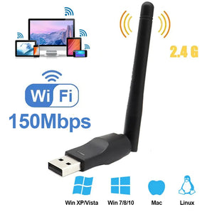 MT7601 USB WiFi Adapter: Fast Wireless Network Card for Reliable Connectivity  computerlum.com   