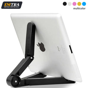 EMTRA Universal Tablet Stand: Adjustable Holder for iPad Air Pro - Multi-Angle Foldable Stand  computerlum.com   