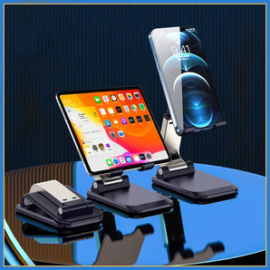 Metal Smartphone Stand: Adjustable Holder for Desktop Viewing  computerlum.com   