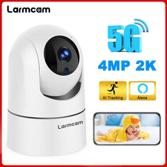 2MP AI Baby Monitor with Night Vision: Smart Home Security Cam