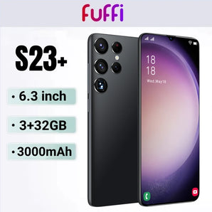 FUFFI S23+ Smartphone Android 6.3 inch 32GB ROM 3GB RAM 3000mAh Battrey Mobile phones 5+8MP Camera Dual SIM Cellphones  ComputerLum.com   