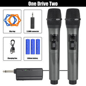 Professional UHF Wireless Microphone: Ultimate Sound for Dynamic Performances  computerlum.com Default Title  