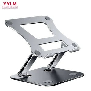 Adjustable Aluminum Laptop Stand: Enhance Productivity & Comfort  computerlum.com   