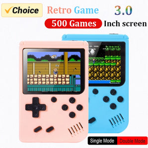 Retro Handheld Game Console: Portable Color LCD Player with 500 Classic Games  computerlum.com   