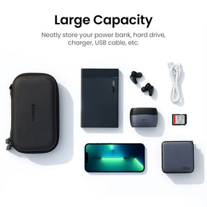 UGREEN Hard Drive Case: Shockproof Portable Storage Bag for Travelers  computerlum.com   