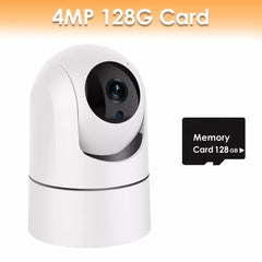 2MP AI Baby Monitor with Night Vision: Smart Home Security Cam