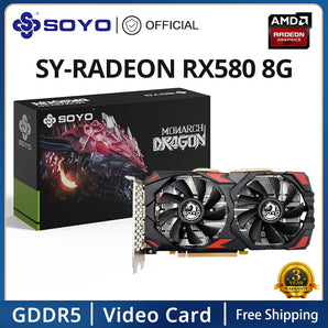 SOYO Radeon RX580 Graphics Card: Immersive VR & Gaming Experience  computerlum.com   