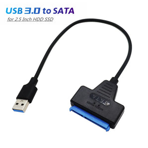 SATA to USB Adapter: Fast Data Transfer & Easy Drive Access  computerlum.com USB 3.0 22cm 