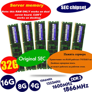 Server RAM: High Performance ECC Memory Modules - Dual-Channel, Multiple Chipset Options  computerlum.com CHINA 4GB 1333Mhz x1pcs 